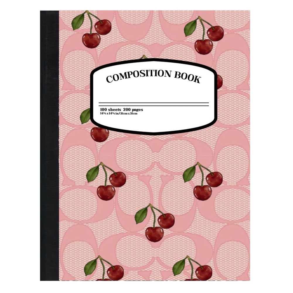 GLOSSY Composition Notebook - Picture 3 of 14